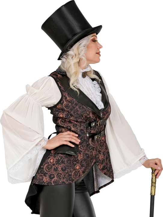 Actual product image Widmann Steampunk vest (S, M)