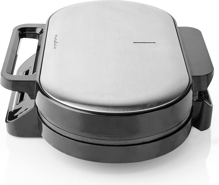 Immagine prodotto Nedis Ferro per waffle 2 x 5 Cialde a forma di cuore 12 cm 1200 W plastica/metallo (Spina UE)