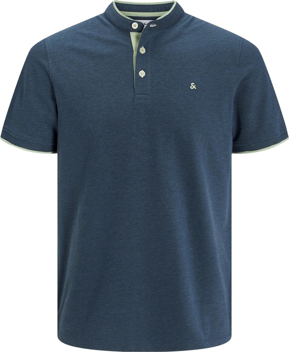 Jack & Jones Jjepaulos Mao Polo Ss Noos