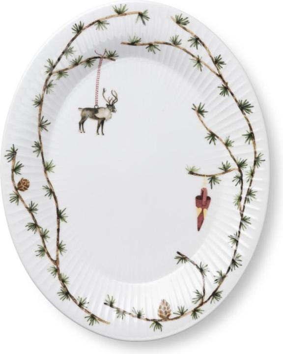 Actual product image Kähler Hammershoi Jul Oval bowl