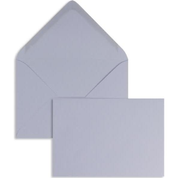 Blanke, Briefumschlag, Briefumschläge 120x180mm 120g/qm gummiert VE=100 Stück lavendel (100 x)