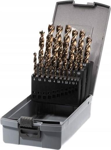 Actual product image Alpen Cassette drilling TIMBER TWIST KP 1.0-13.0x0.5mm 25 pcs 0067100025100 (1 mm - 13 mm)