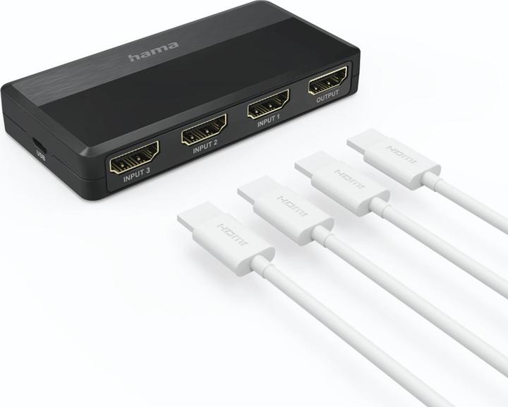 Immagine prodotto Hama Interruttore HDMI 3x1