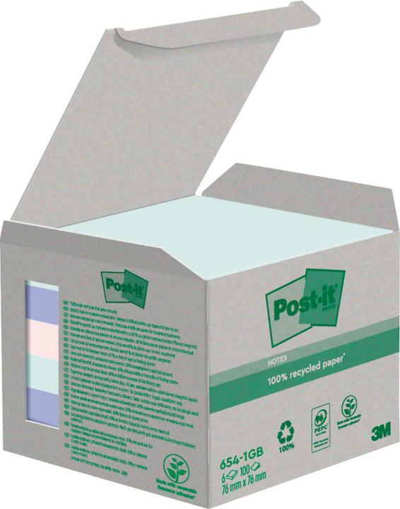 Actual product image Post-it Recycling Notes (76 x 76 mm)