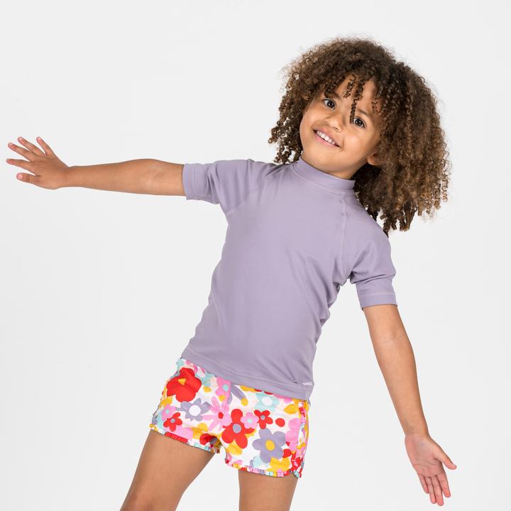 Image du produit Nabaiji Short de bain Bébé / Enfant - rouge imprimés fleurs