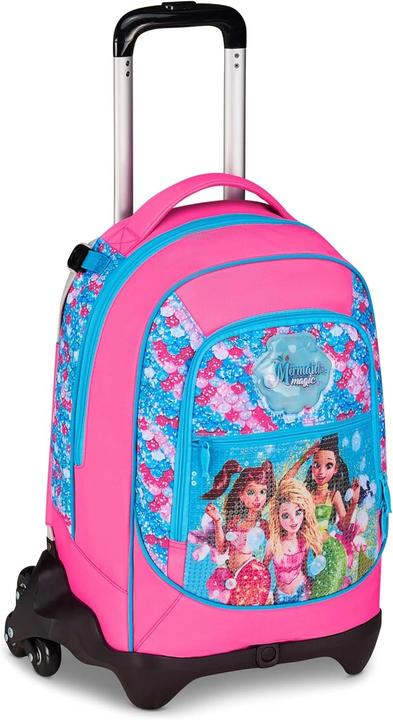 Actual product image Seven Mermaid Magic School Trolley Backpack with Removable Wheels (33 l)