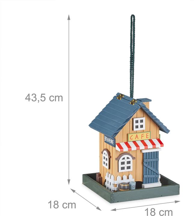 Produktbild Relaxdays Vogelfutterhaus