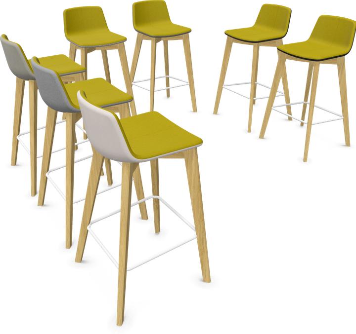 Actual product image Narbutas Twist & Sit Bar Stool