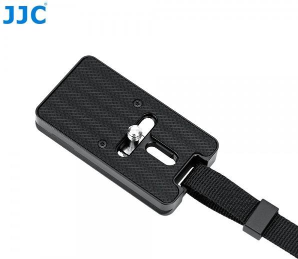 Produktbild JJC CP AT1 Arca Swiss Quick Release Plate with AirTag slot (Stativ Schnellwechselplatte)