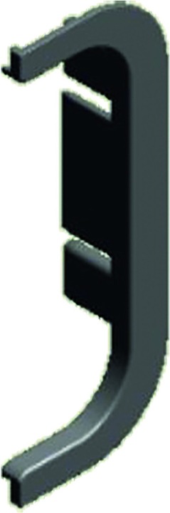 Schüco End cap overlapping C-shape