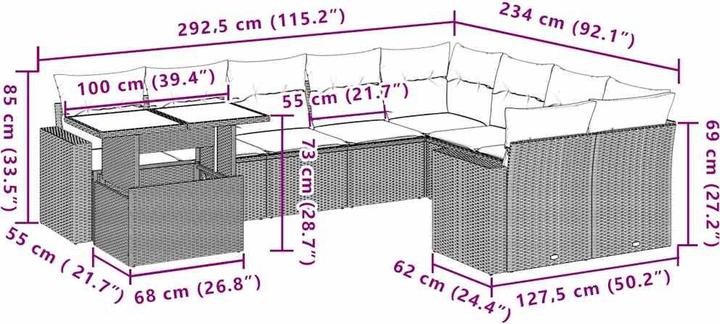 Produktbild vidaXL Keegan