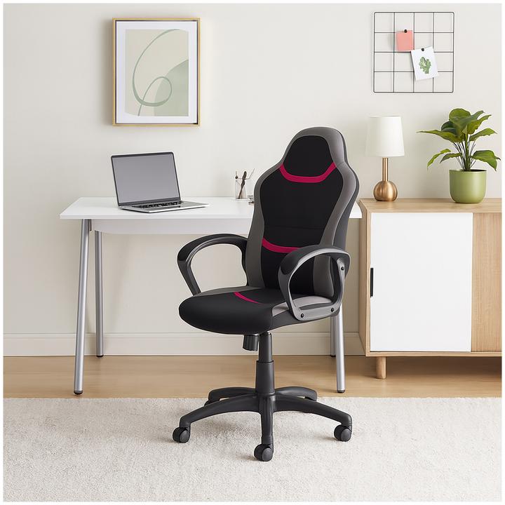 Produktbild HTI-Living Bürostuhl höhenverstellbar Marcel Pink