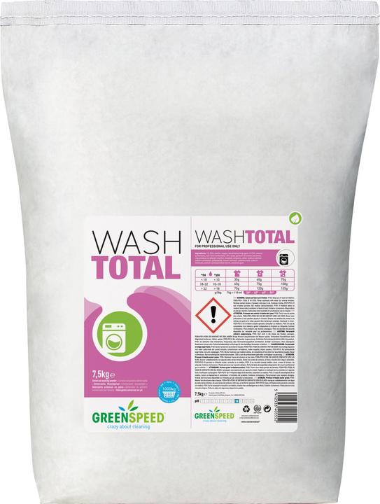 Productafbeelding Greenspeed WASH TOTAAL wasmiddel 7,5 kg (Poeder)
