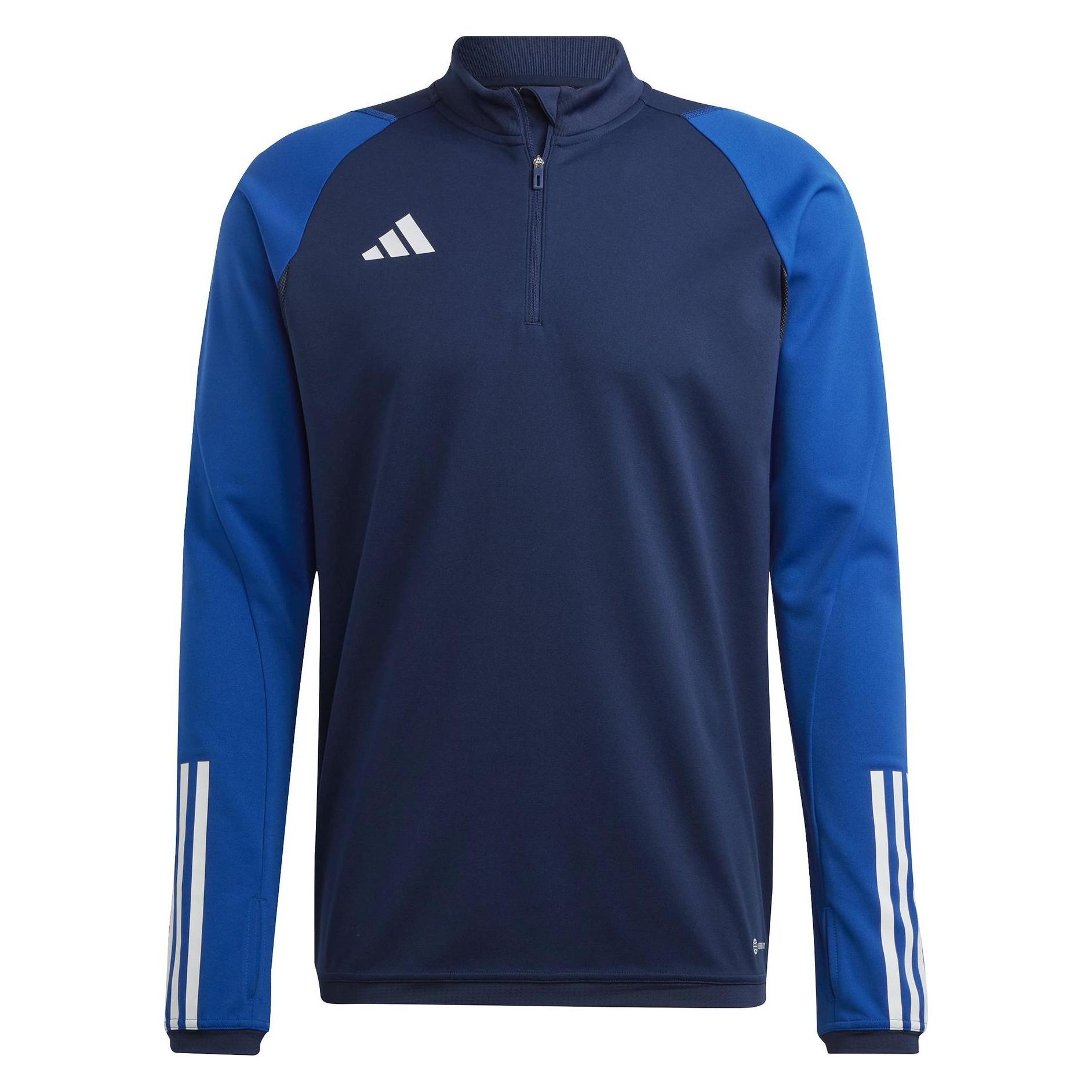 Adidas, Herren, Sportshirt, Tiro 23 Competition 1/4-Zip Trainingstop Herren (S), Schwarz, S