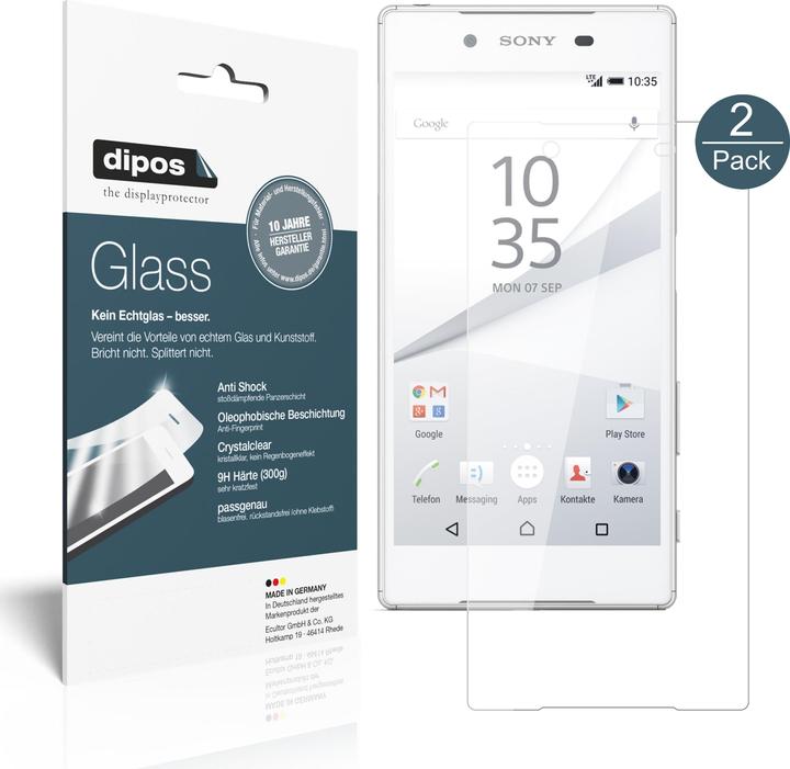 Produktbild Dipos Displayschutz Anti-Shock (1 Stück, Sony Xperia Z5)
