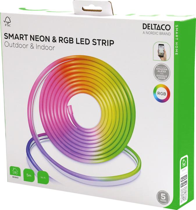 Produktbild Telestar SH-LSN5M (RGB, Mehrfarbig, Weiss, RGBW, 500 cm, Indoor, Outdoor)