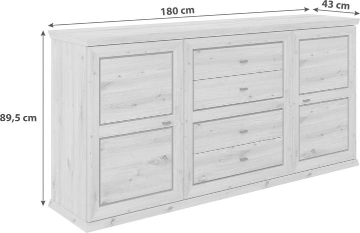 Image du produit Lipo Harvey (180 x 43 x 89.50 cm)