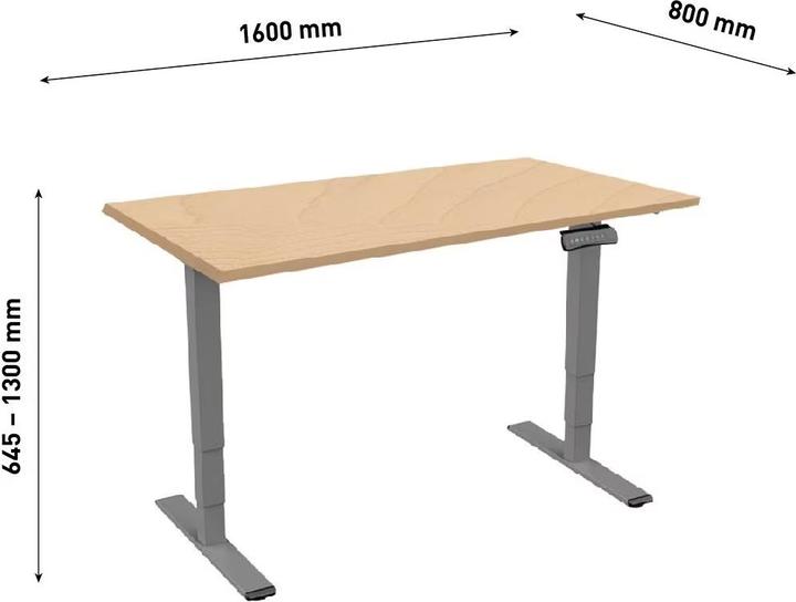 Image du produit Contini Table de bureau (160 x 80 x 130 cm)