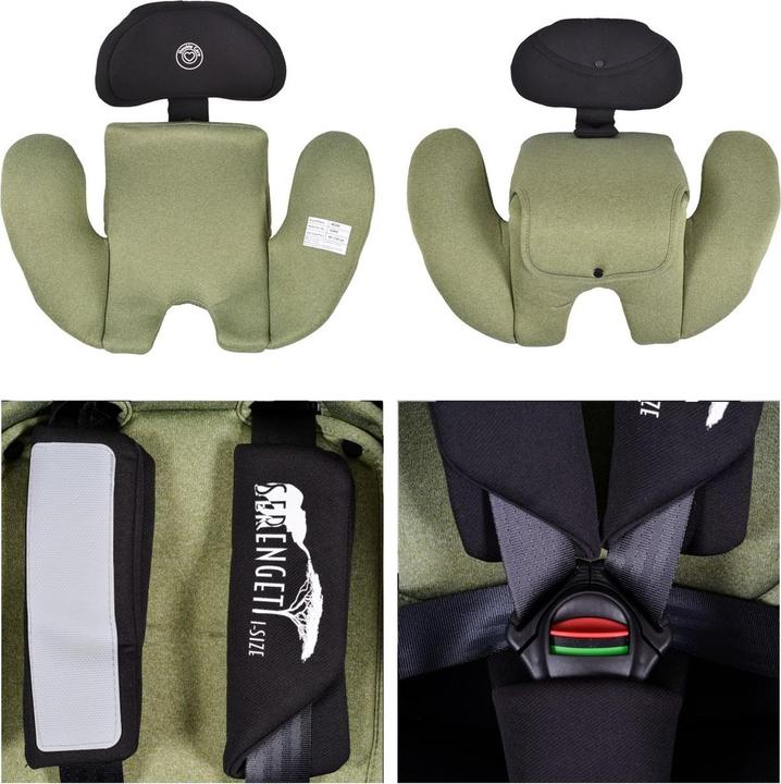 Image du produit Moni Siège enfant i-Size Serengeti (Rehausseur de siège pour enfant, Norme ECE R129/i-Size)