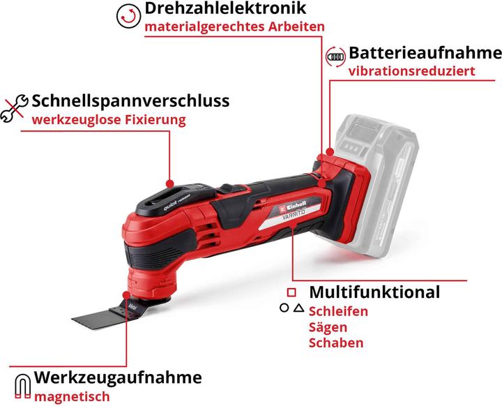 Actual product image Einhell Varrito