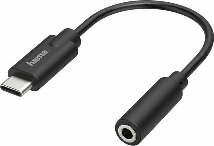 Hama Audio-Adapter, USB-C-Stecker - 3,5-mm-Klinke-Buchse, Stereo (Winkeladapter)