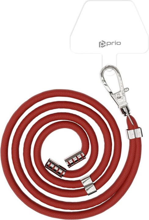 Produktbild prio Universelles Handy-Umhängeband 0.7m rot