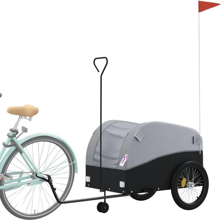 Produktbild VidaXL Fahrradanhänger 45 kg Eisen