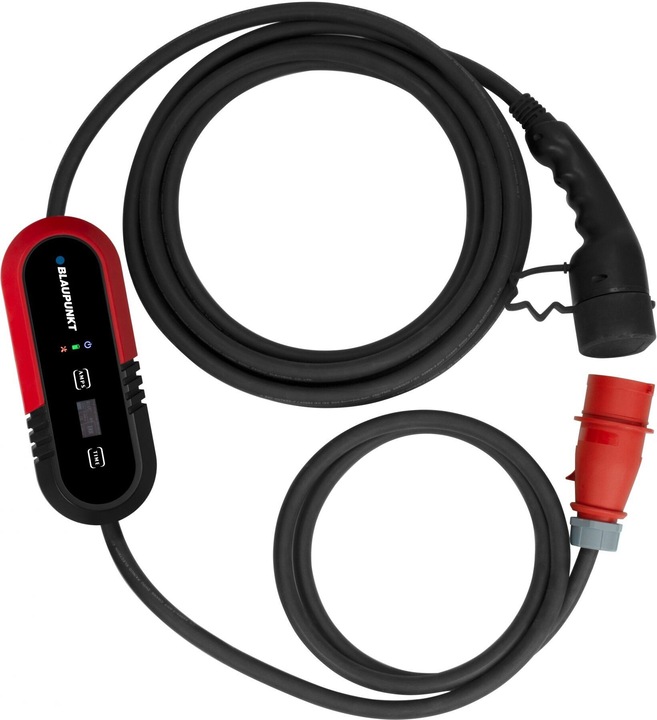 Immagine prodotto Blaupunkt Caricabatterie portatile (Tipo 2, 11 kW, 16 A, CEE16 rosso)