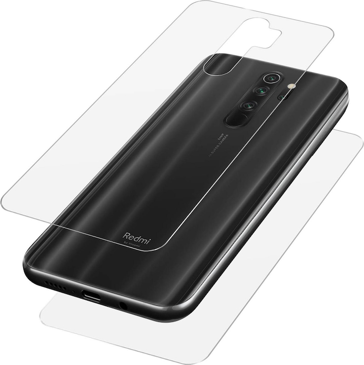 Produktbild Avizar 360° Rundumschutzfolie, Vorder- und Rückseite (1 Stück, Xiaomi Redmi Note 8 Pro)