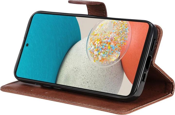 Actual product image Cover-Discount Galaxy A53 5G - leather case cover brown (Samsung Galaxy A53 5G)