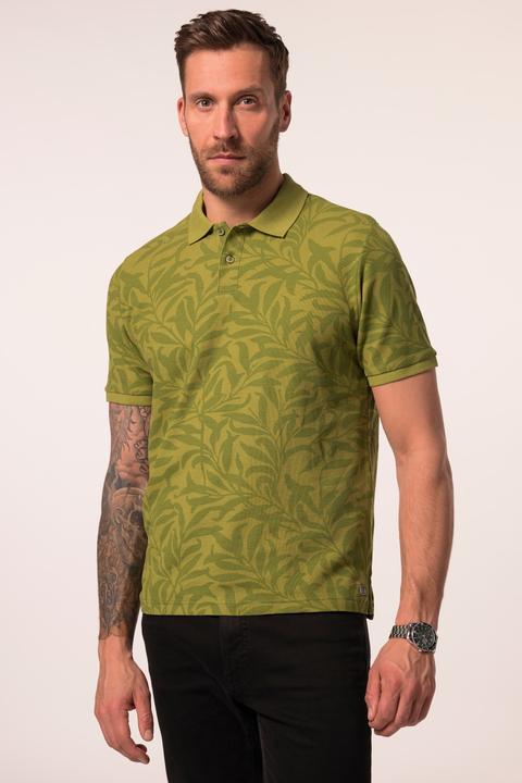 Produktbild JP1880 Poloshirt, Halbarm, Piqué, Alloverprint (5XL)