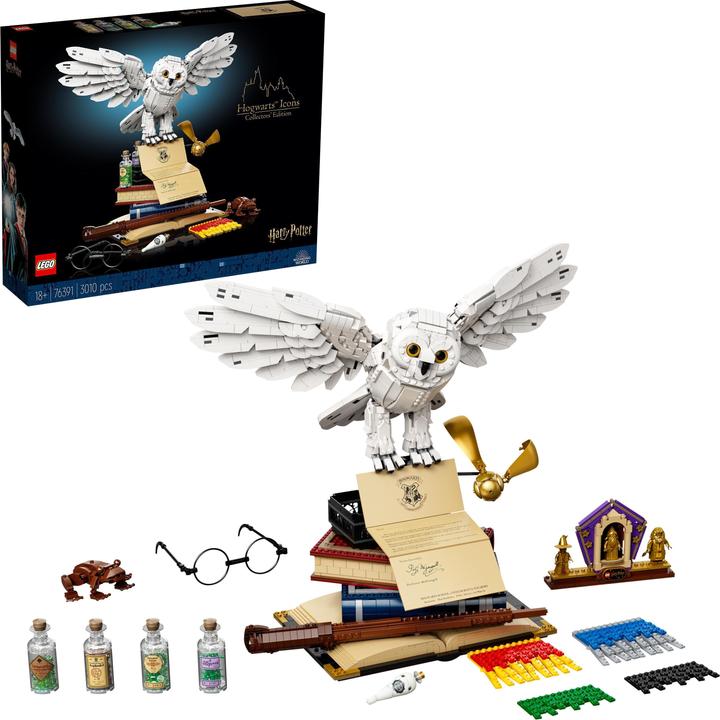 Image du produit LEGO Icônes de Poudlard - Édition Collector (76391, LEGO Harry Potter, LEGO difficiles à trouver)
