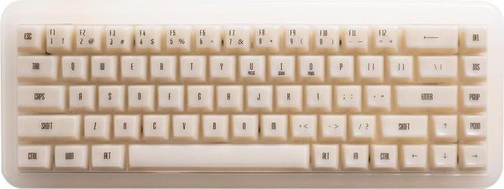 Produktbild Akko YU01 Antique Jade Gaming-Tastatur, RGB - 65%, V3 Piano Pro Switches (ISO) (US, Kabelgebunden, Kabellos)