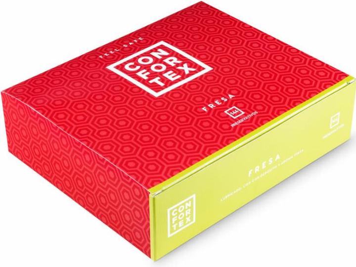 Confortex Erdbeerkondom 144 Einheiten (144 Stk.)