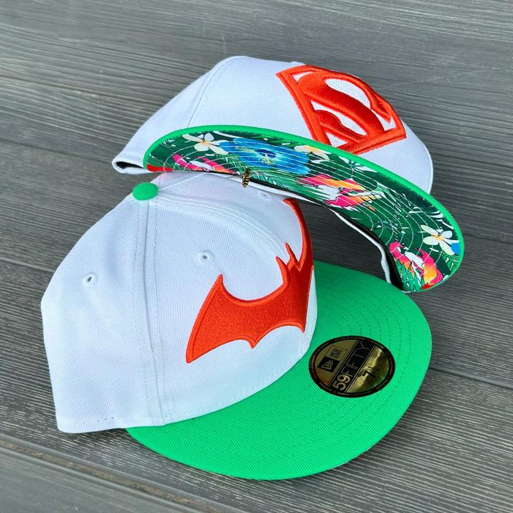 Actual product image New Era 59Fifty Fitted Cap - ISLAND FLORAL Superman - 7 3/4 (7 3/4)