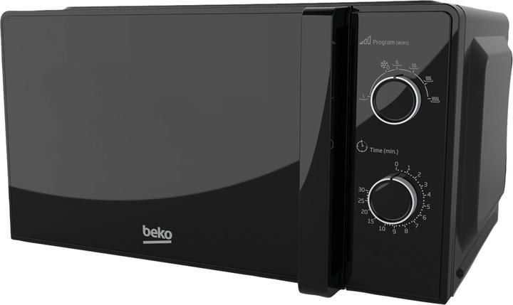 Produktbild Beko MOC 20100 BFB sw Mikrowelle 700W 20L 5Stufen Mechanischer Timer (20 l)