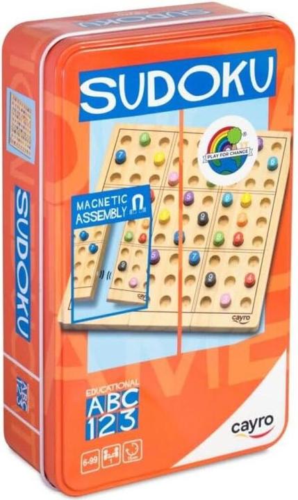 Cayro FSC Sudoku in metalen doos