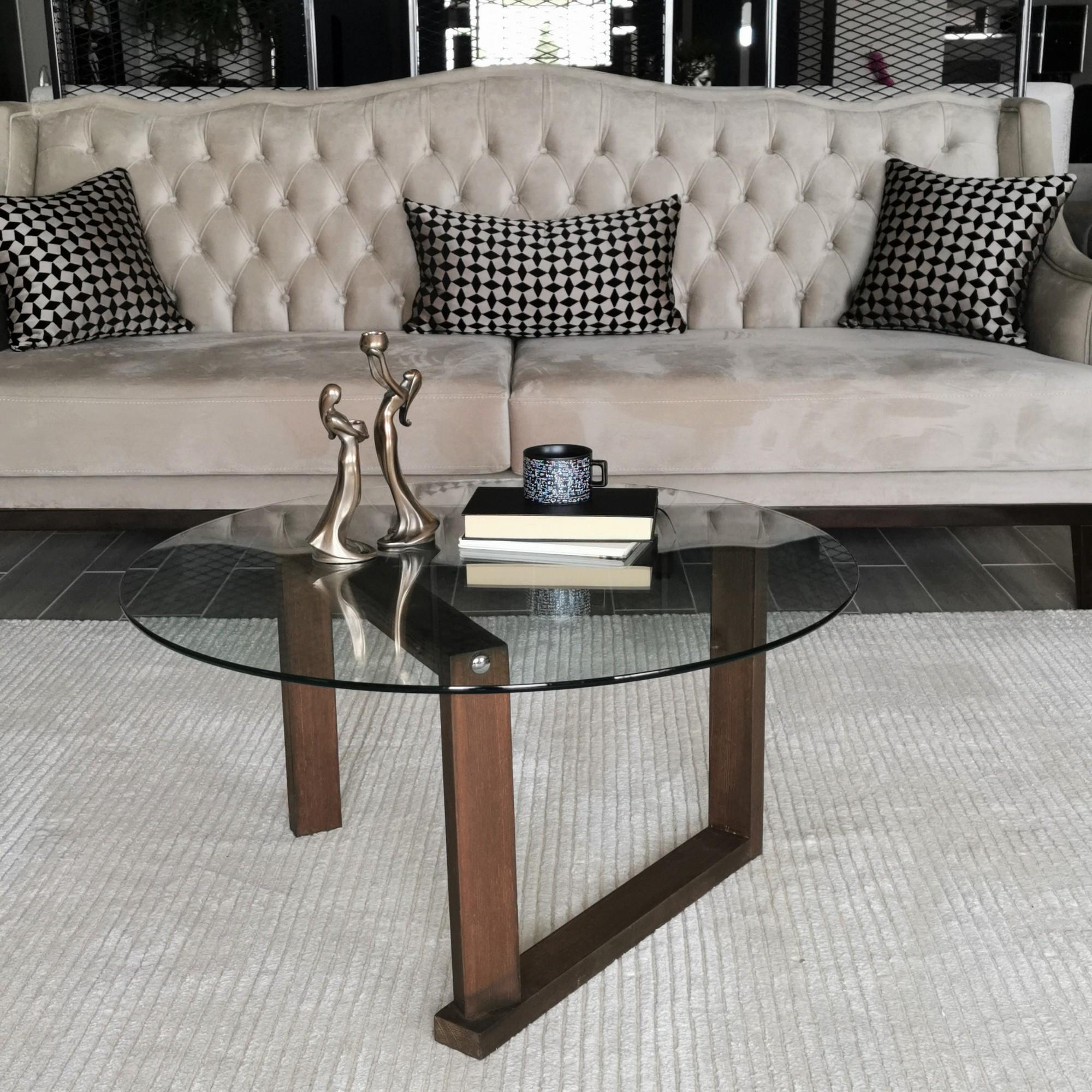 Skye Decor, Couchtisch + Beistelltisch, Milani (80 x 80 x 41 cm)