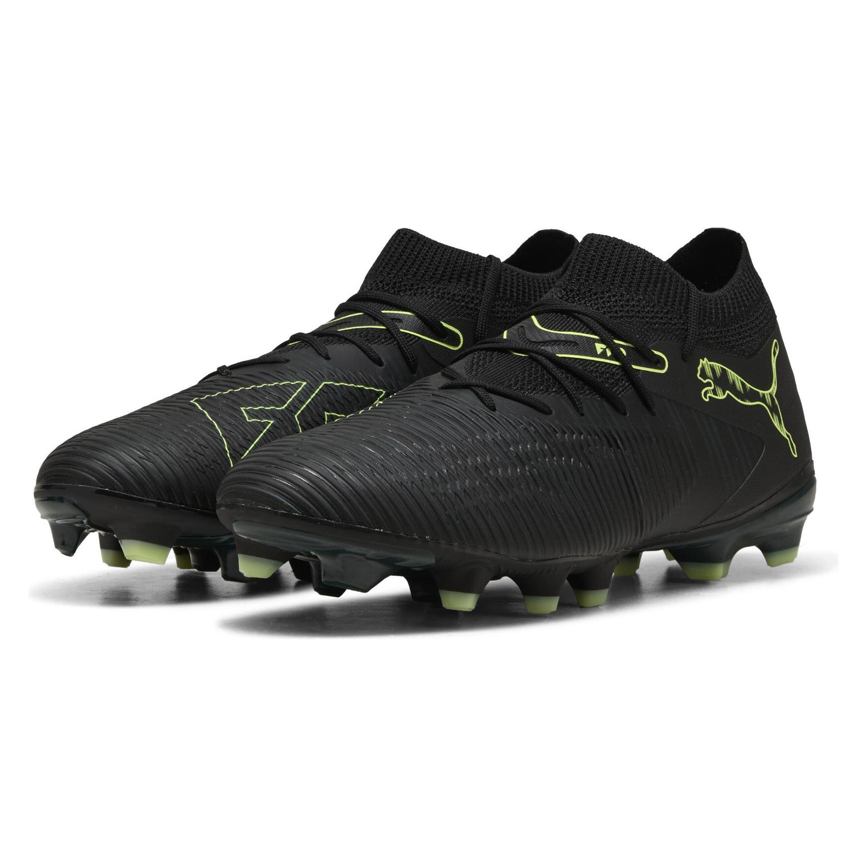 Puma, Unisex, Fussballschuhe, Future 8 Match Fg/Ag (43), Gelb, Schwarz