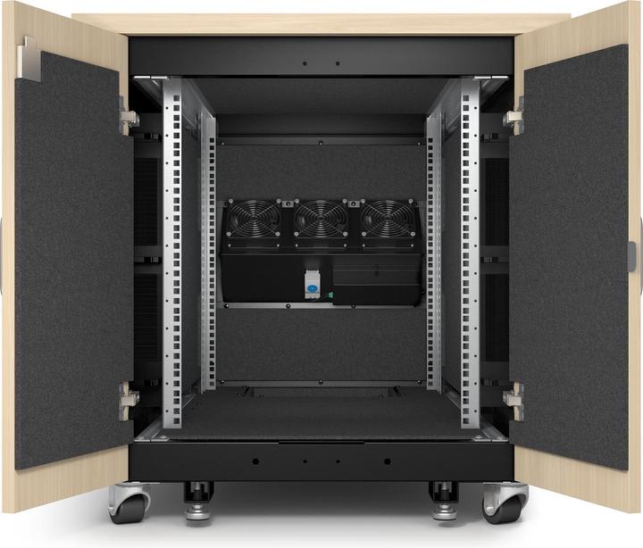 Produktbild APC Netzwerkschrank NetShelter CX AR4012A Soundproof 12HE (12 HE, 19 Zoll Rack)