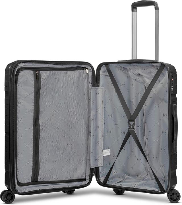 Immagine prodotto D&N Travel Line 4300-Plus Carrello a 4 ruote M 65 cm con piega ad espansione (58 l)
