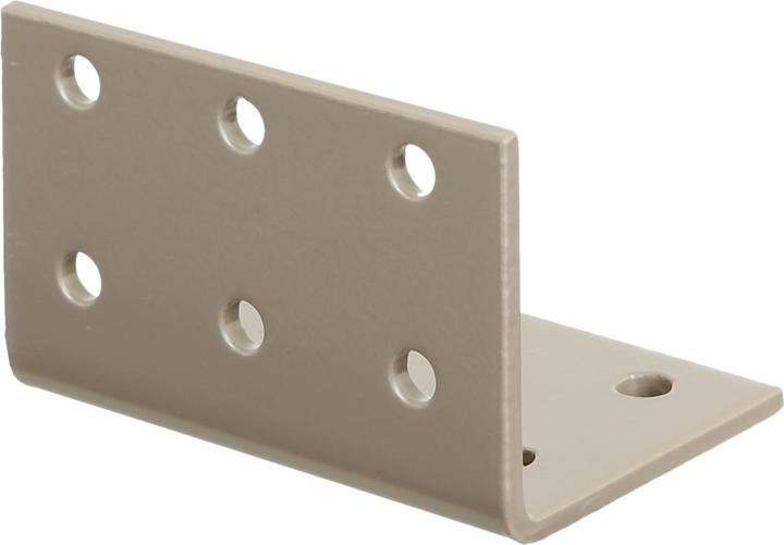 Image du produit Alberts DURAVIS®Lopl.coude,perlb60x60x60KAR (Angle de la tôle perforée, Connecteur coudé, 1 pcs)