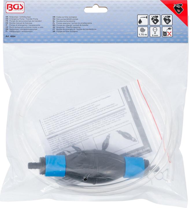 Produktbild BGS Notpumpe / Umfüllpumpe (21.10 cm, 1x)