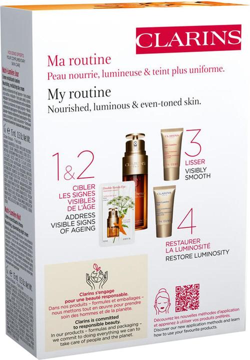 Produktbild Clarins Loyalty Double Serum & Nutrifiant Lum