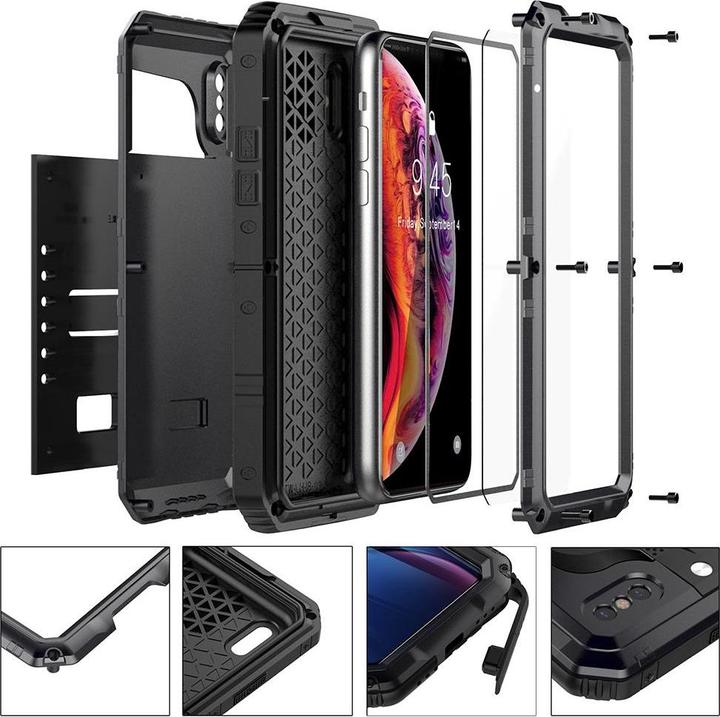 Actual product image Cadorabo Outdoor cover 360 degree protection (Apple iPhone X)