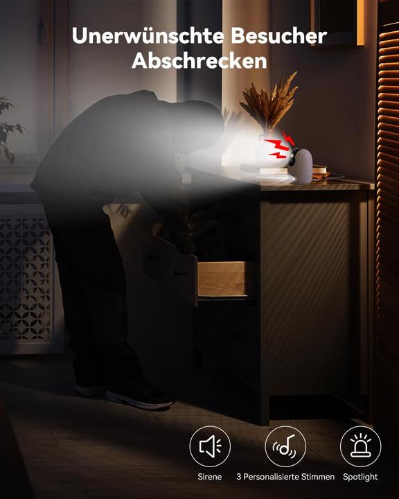 Actual product image Imou 4MP Dual-Überwachungskamera mit Auto-Tracking (2560 x 1440 Pixels)