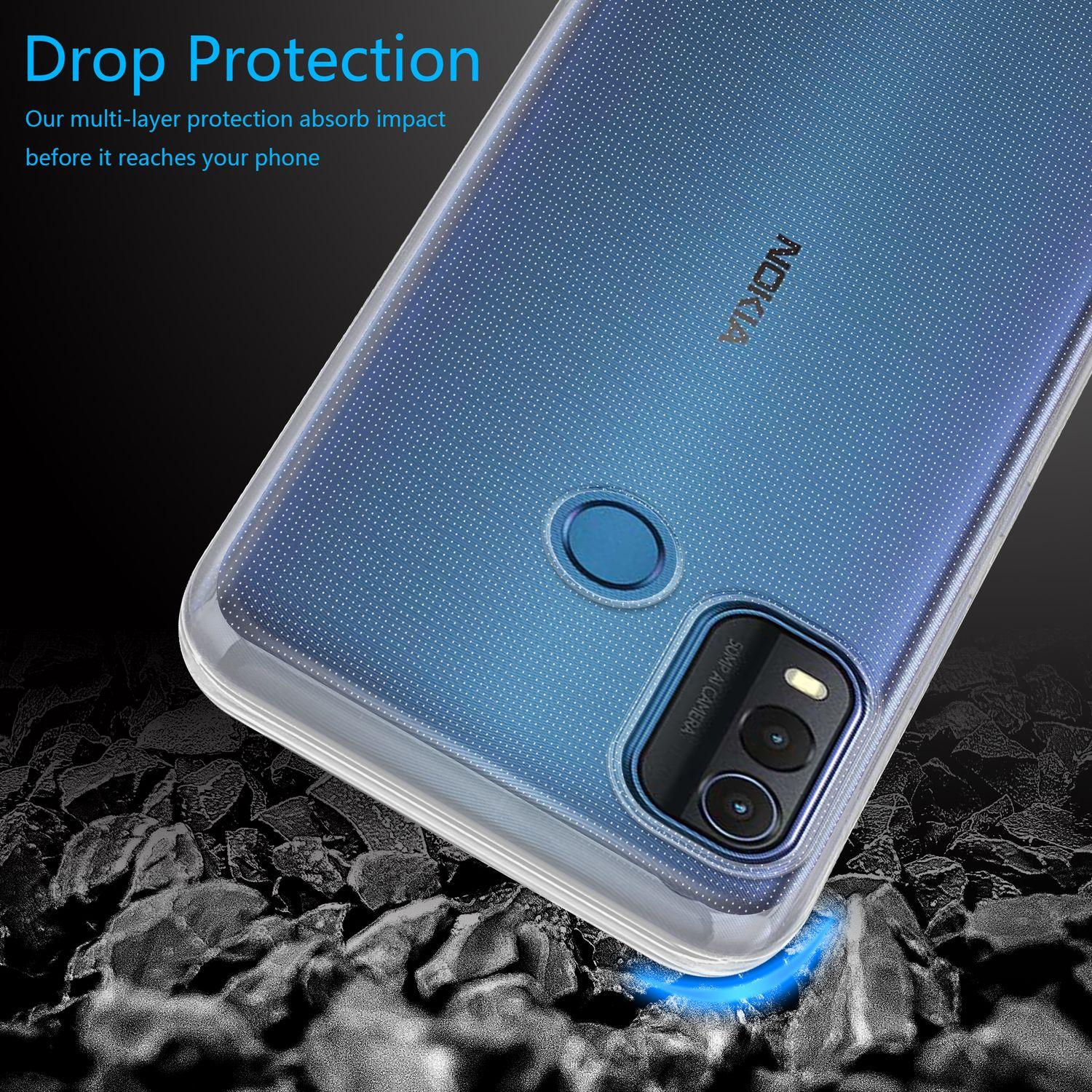 Thumbnail - Cadorabo Hülle für Nokia G11 Plus Slim TPU Schutz (Nokia G11 Plus), Smartphone Hülle, Transparent