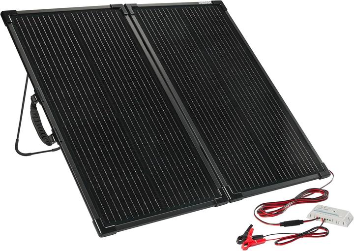 Produktbild Osram BATTERYcharge SOLAR 100W Monokristallines Solarmodul 100 W 12 V, 5 V (100 W, 8.38 kg)