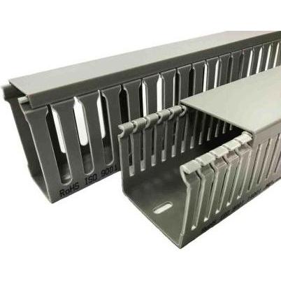 Rs Pro, Kabelschutz + Kabelführung, Slotted trunking standard 8mm 15Wx25H 2m (Kabelkanal, 2000 mm)