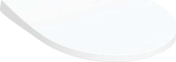Image du produit Geberit Siège WC iCon slim blanc avec abaissement automatique, wrap over et antibactérien 574950000